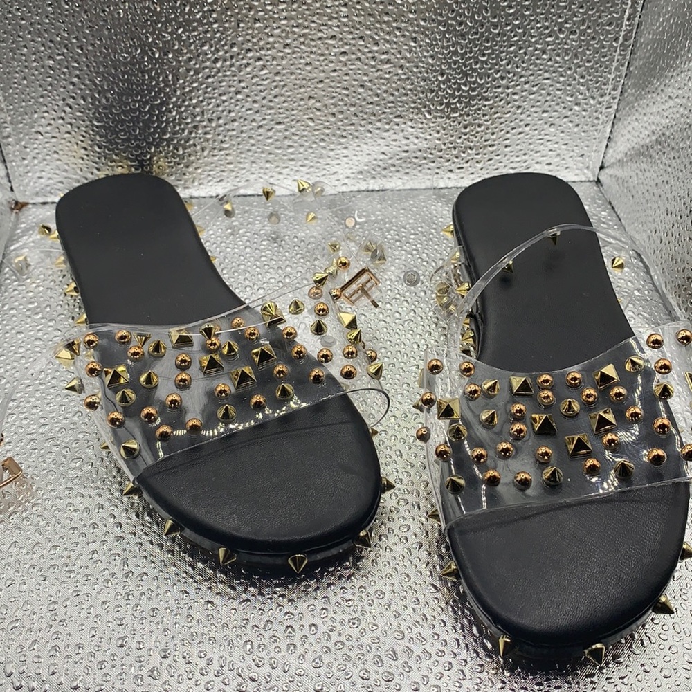 Brand new rock star Sandals size 5 women’s